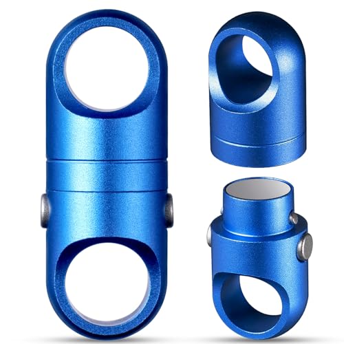 Image of FEGVE Strong Magnet Quick Release Keychain Connector | Anti-fall,Double-Pin Lock Mechanism,360 rotatable,One-handed operation