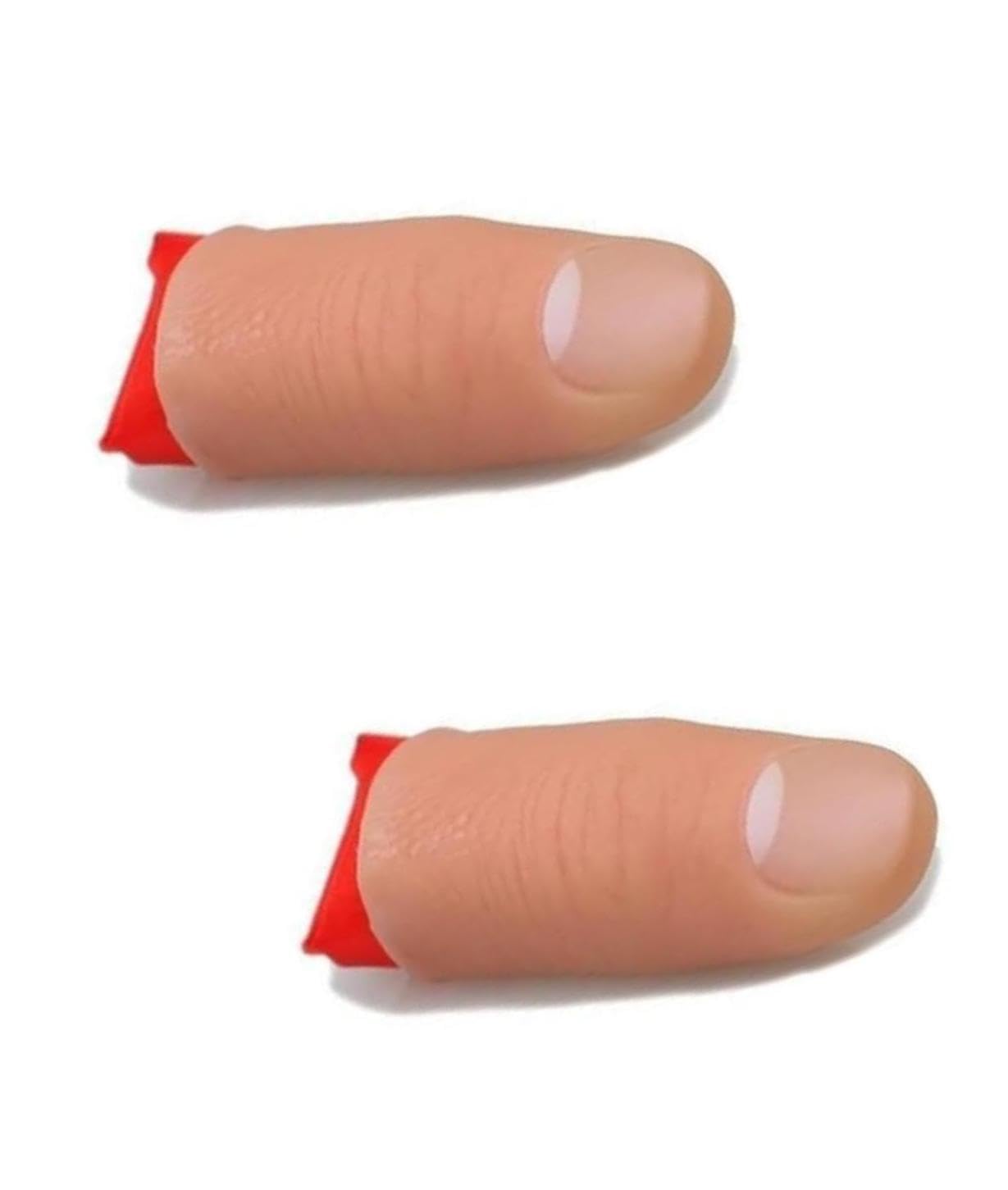 Sponsored Ad - 2Pcs Thumb Tip Magic Tricks Fake Thumb Tip Silk Vanish Magic Disappearing Silk Fake Thumb Tip Magic Trick Gimmick Magician Accessory Close up Illusions Making Objects Appear/Disappear, Decoration