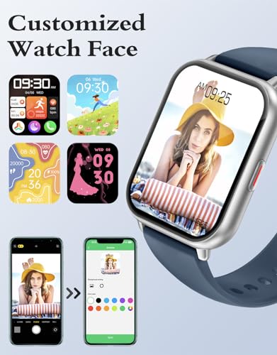 RUIMEN Smart Watch Answer Dial Call,Smart Watches for Women Men HD Touch Screen Fitness watch with SpO2-Monitor Heart Rate Sleep Monitor Pedometer Watch Multi Sports Mode for Android iOS - Image 7