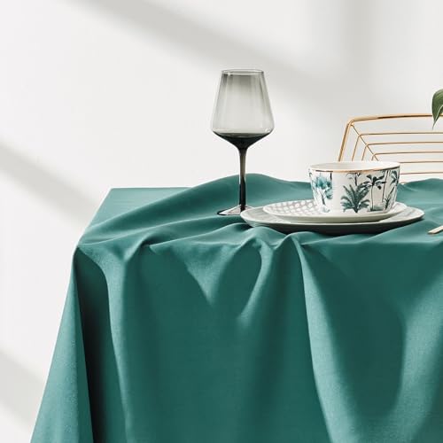 Nappe lavable imperméable vert bouteille décoration de table room99 Aura - 3
