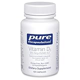 Pure Encapsulations - Vitamin D3 5,000 IU - Hypoallergenic Support for Bone, Breast, Prostate, Cardiovascular, Colon and Immune Health* - 120 Capsules