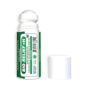 Scientific Solutions Global Fast Acting Hemp Pain Relief Gel Menthol – Cooling opical Analgesic Roll-on – Arthritis, Muscle, Joint, Back Pain Relief Cream