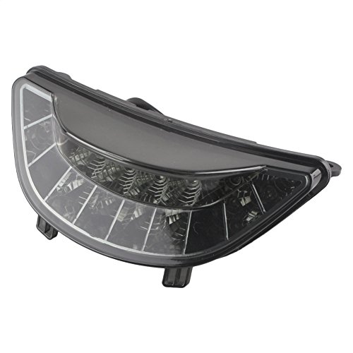 GZYF Motorcycle Tail Brake Lamp Taillight Assemblies for Yamaha Vmax 1700 2009 2010 2011 2012 2013, Black