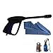 parpyon® Pistola per Idropulitrice ANNOVI REVERBERI - AR Blue Clean - Black&Decker Attacco rapido per Tubo Acqua - Accessori ricambi idropulitrici + Omaggio Panno (AR41559)