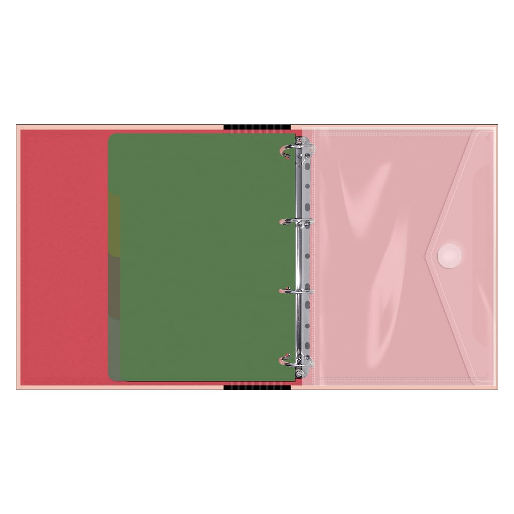Dohe Betty Boop Ordner mit 4 Ringen, 100 Blatt, A4, Gummiverschluss, 4 farbige Trennblätter, Dokumententasche, Papier 90 g/m², Kompressor, Schulmaterial