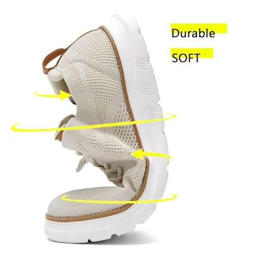Image of Mens Casual Dress Oxfords Shoes Fashion Mesh Work Business Walking Sneakers Comfortable Lightweight Soft Sole