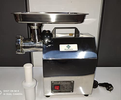 EISEN PICADORA TRITURADORA DE Carne Profesional Industrial para HOGARES Y Negocios HOSTELERIA,Diferentes POTENCIAS Y TAMAÑOS (Boca DE 12 PRODUCCION 120KG/H Profesional)