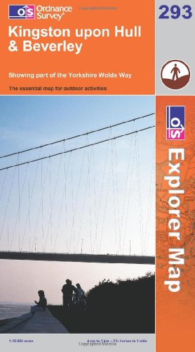 OS Explorer map 293 : Kingston upon Hull & Beverley