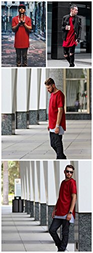 PIZOFF Hip Hop Basic Sweatshirt Felpa Lunga Uomo