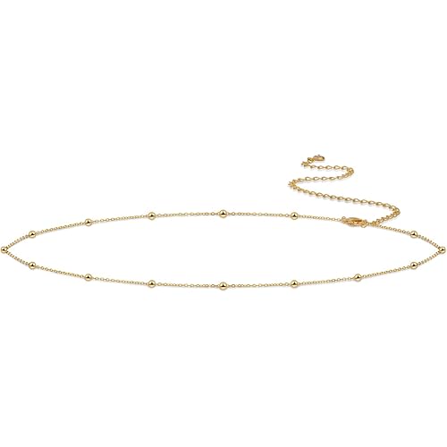14K Gold Plated Body Chains Dainty Boho Layered Beach Waist Chain Adjustable Bikini Belly Chain Jewelry Accessories for Women Sexy