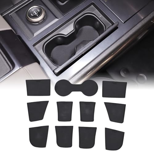 Portavasos para carro Yinanlutos 11 piezas negro miniatura 1