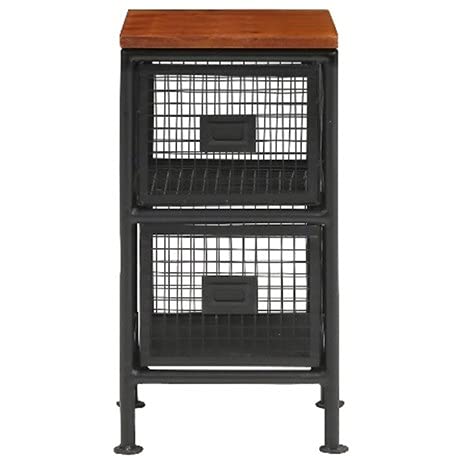 Amazon｜無骨でかっこいいスチールチェスト ＜ienowa/縦型2杯