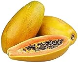La papaya tiene piel suave, pulpa gruesa y regordeta, jugo rico, sabor dulce y una fragancia única.