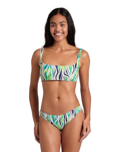 Bikini bralette Arena Water Print deux pièces pour femme idéal pour la natation