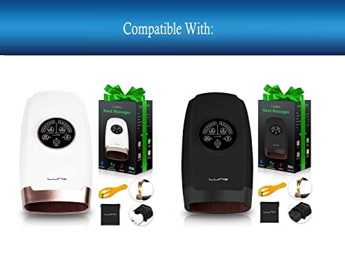 UPBRIGHT USB 5V Charging Cable USB Type-C Power Supply Battery Charger Cord Compatible with Lunix LX3 LX-3 LX 3 LPN RR BV7482661 Cordless Electric Hand Massager Shiatsu Massage Machine 5VDC USB-C - Image 2