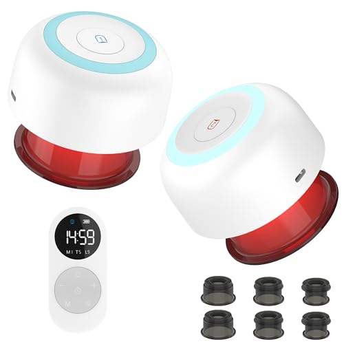 2 Pack Smart Cupping Therapy Massager, 5-in-1 Cupping Therapy Set...