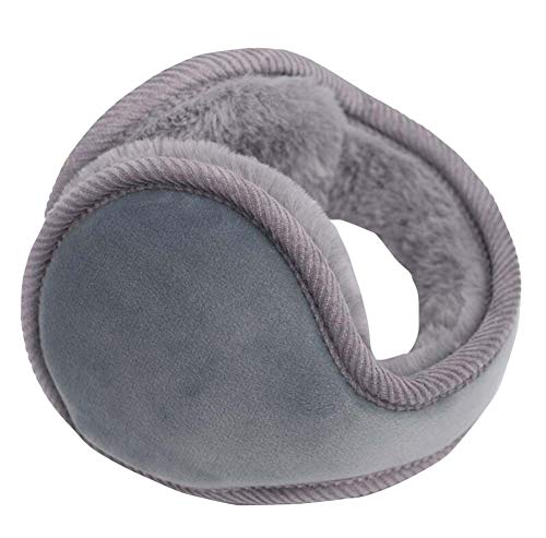 RYZGOJV Winter Outdoor Earmuff Foldable Earmuff Plush Lined Warm Earmuff B03
