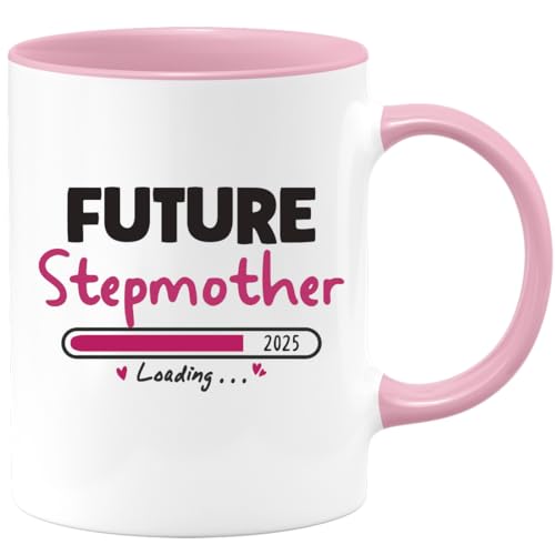 quotedazur - Mug Future Stepmother In 2025 - Special Baby Announcement (Loading...) - Step Family, Parenthood, Baby Shower, New Beginnings