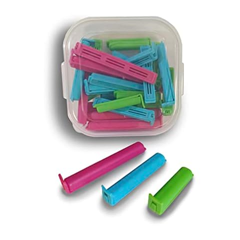 30 x Pinzas Bolsas Alimentos Cierre Hermético Cover