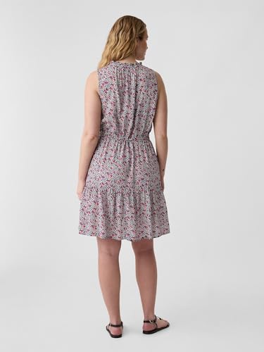 Image of Gap Women's Sleeveless Split Neck Dress