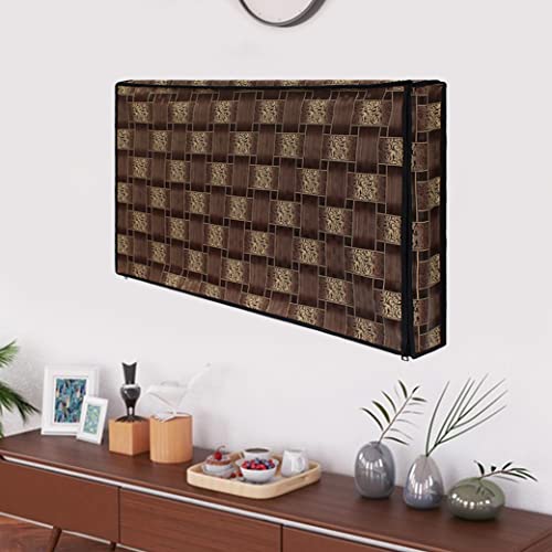 Image of Star Weaves Transparent led tv Cover for Samsung 43 inches led tvs (All Models) - Dustproof Television Cover Protector for 43 Inch LCD, LED, Plasma Television - LED43KUM40