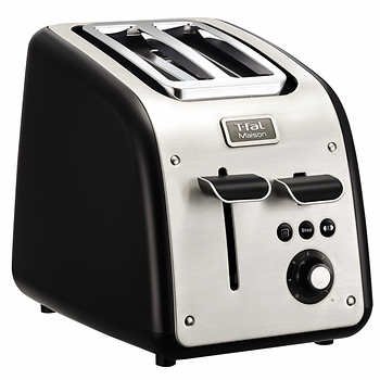 T-fal Toaster, 8 x 11 x 9 inches, Stainless Steel