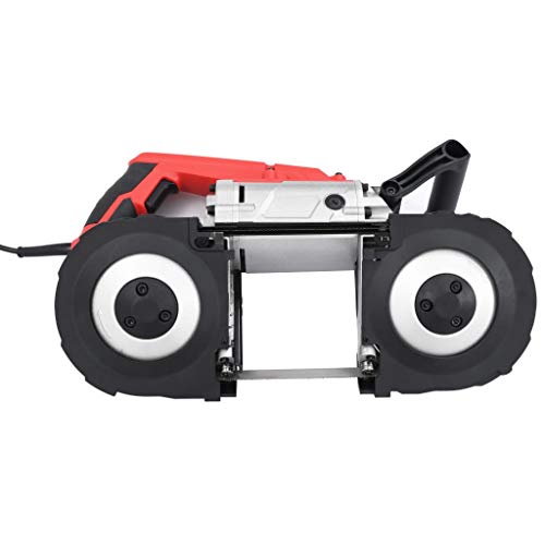 vidaXL Bandsäge mit Transportkoffer Elektrisch Tragbar Metallbandsäge Metallsäge Eisensäge Kappsäge Tischsäge Säge Stahl 0-2,4m/s 1100W 230V – Bild 6