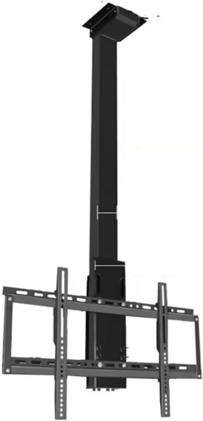 7UIYgtyO LNNW Adjustable Ceiling TV Mount Bracket, 360° Manual Rotation TV Lift, With Remote Control Motorized TV Mount TV Wall Bracket