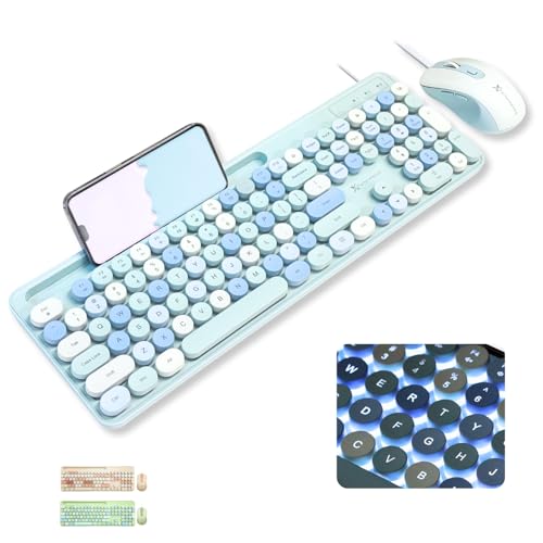 X9 Wired Keyboard and Mouse Combo with Backlight -...