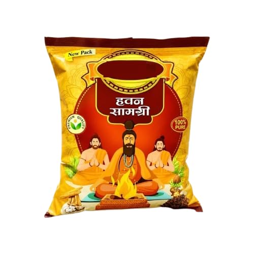 SLF Natural Havan Samagri for Pooja – Premium Herbal Blend for Yagya, Hawan & Sacred Fire Rituals, Pure Puja Samagri for Festive & Daily Worship (250 g)-image-38