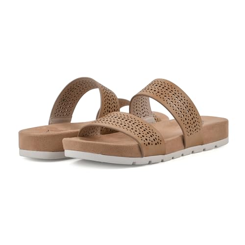CLIFFS BY WHITE MOUNTAIN Women's Thrilled Slide Sandal2