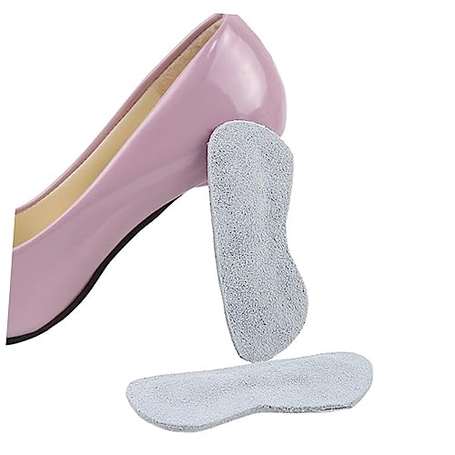 Plantillas antideslizantes para tacones gris para mujer miniatura 5