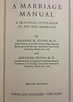 A Marriage Manual A Practical Guide-book to Sex and Marriage B0006AMYEO Book Cover