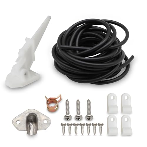 Aspaton Universal Marine Boat Speedometer Pitot Kit 80 MPH Automatic Kick-up Pitot Tube Assembly, Sea Portable Mini Tool Accessories