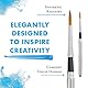 Princeton Aqua Elite NextGen Artist Travel Brush, Series 4850 Synthetic Kolinsky Sable for Watercolor, Round, Size 6