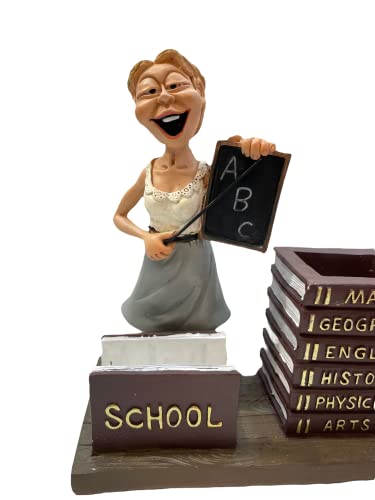 Image of AUGEN Polyresin Funny Teacher Idol Statue Showpiece for Home Decor Decoration and Gifting (1 Piece, 6723-I1)