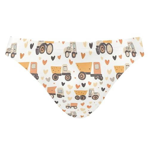 Car Tractor Mens Swimwear Swim Briefs Bikini Swimsuit for Summer Beach L B0403649