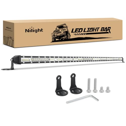 Nilight Slim LED Light Bar...