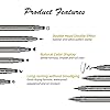LOKFAR-6-Pcs-Double-headed-Liquid-Eyeliner-Stamp-Pen-Set-Eye-Liners-for-Women-Waterproof-Eyeliner-Pencil-Black-Eye-liner-Stencils-Long-Lasting-Tattoo-Makeup-Triangle-Star-Moon-Heart-Flower-Smiley LOKFAR 6 Pcs Double-Side Liquid Eyeliner Stamp Pen Set, Eye Liners for Women Waterproof Eyeliner Pencil Black Eye-liner Stencils Long-Lasting Tattoo Makeup-Triangle,Star,Moon,Heart,Flower,Smiley