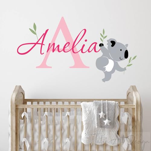 Vinilo Decorativo Personalizado Koala para Pared Infantil miniatura 3