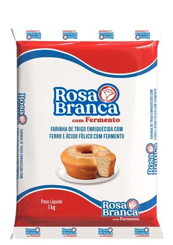 Farinha de Trigo Rosa Branca com Fermento - Plastico