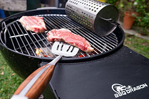Set de 3 piezas para parrilla BBQ Dragon acero inoxidable miniatura 5
