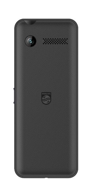 Image of Philips All-New E2221 Sleek & Stylish |Keypad Mobile with 2.4 inch Screen|2500 MAH Battery | 2030mm Speaker| Wireless FM | Bright Torch| Digital Camera|Cool Gray