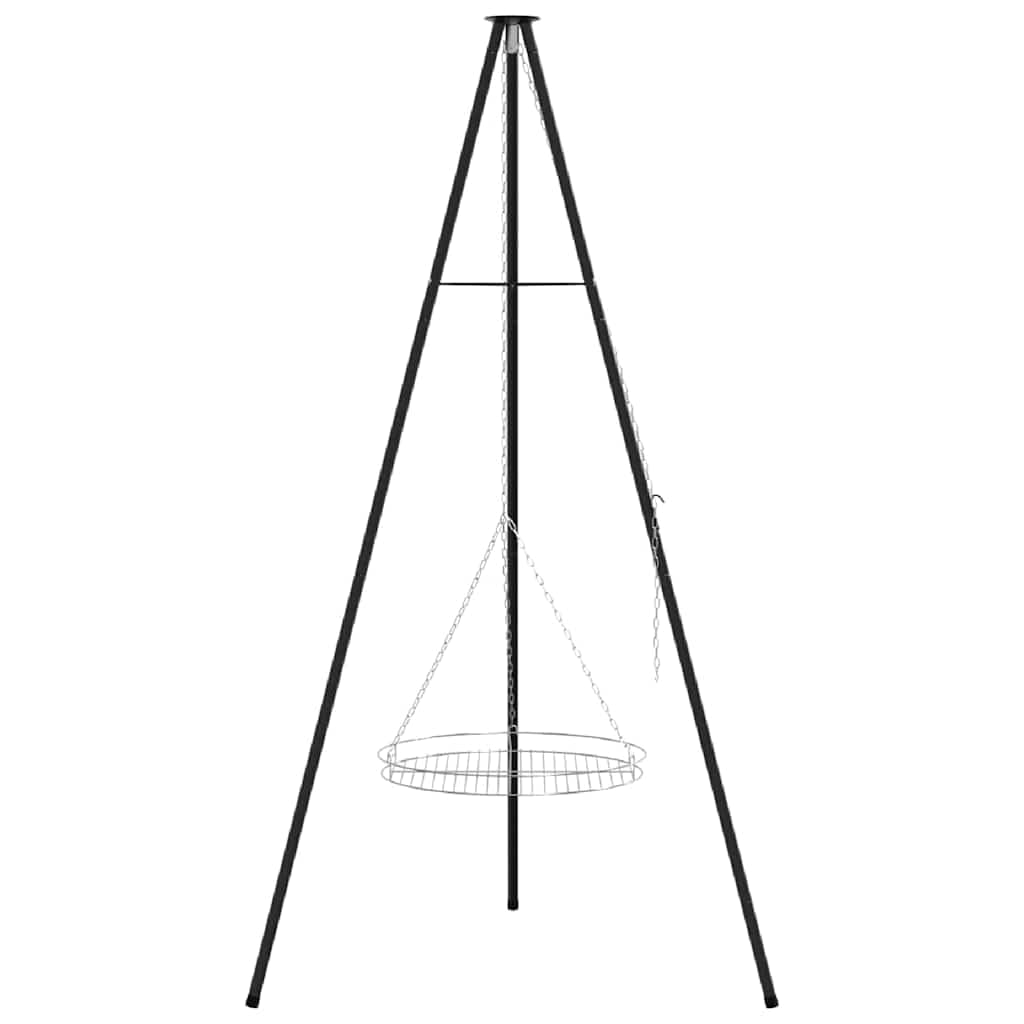 Genérico Trípode para Fogata Negro 92 x 92 x 171.5 cm Acero,Casa y jardín,Cocina y Comedor,Electrodomésticos de cocina-42010331