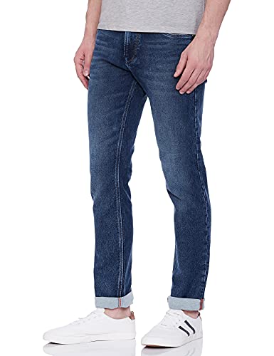 KILLER-Mens-Slim-Jeans KILLER Mid Tone Wash Cotton Polyester Fleece Slim Fit Mens Jeans (A219111SLMDORBU-P)