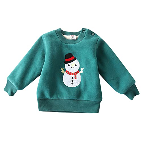 sfdgfhyf Boys Girls Cartoon Animals Long Sleeve Thick Pullover Sweatshirt Tops Blouse Christmas Clothes Outfits Cool Clothes