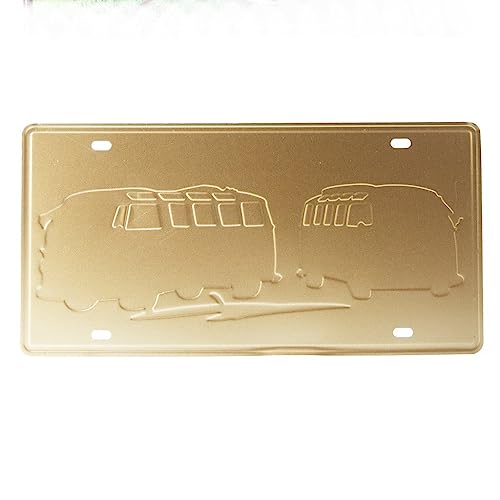 Image of Eazywagon Volvagen Van Multipurpose Metal Signs - License Wall Plate, Decorative Car Tag - Ideal for Cafe, Restaurant, Shop, Home, Hotel, Club, Office, Living Area