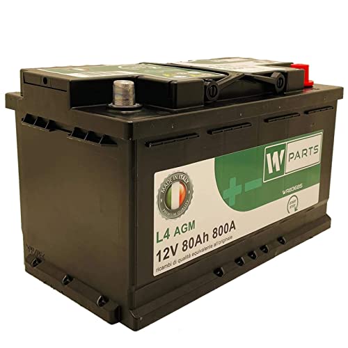 W-Parts Batteria AGM 80Ah VR850