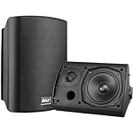 Pyle 6.5-Inch Wall Mount Waterproof Bluetooth Speaker System – Indoor/Outdoor Audio Pair with Built-in Digital Amplifier, Weather-Resistant Housing, High-Power Sound, Easy Installation (Black) - Image 4
