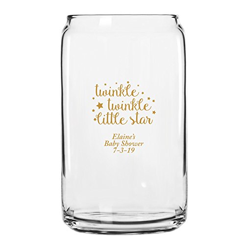 Vasos impr. personalizados para cerveza 16 oz, pack 12
